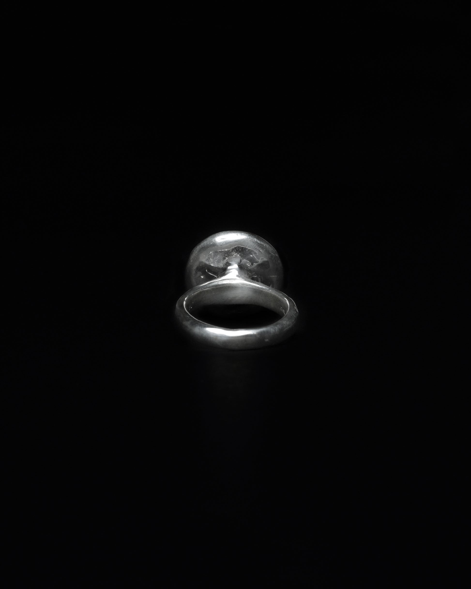 Middle Halo Ring Copper Rutile & Cognac Diamond