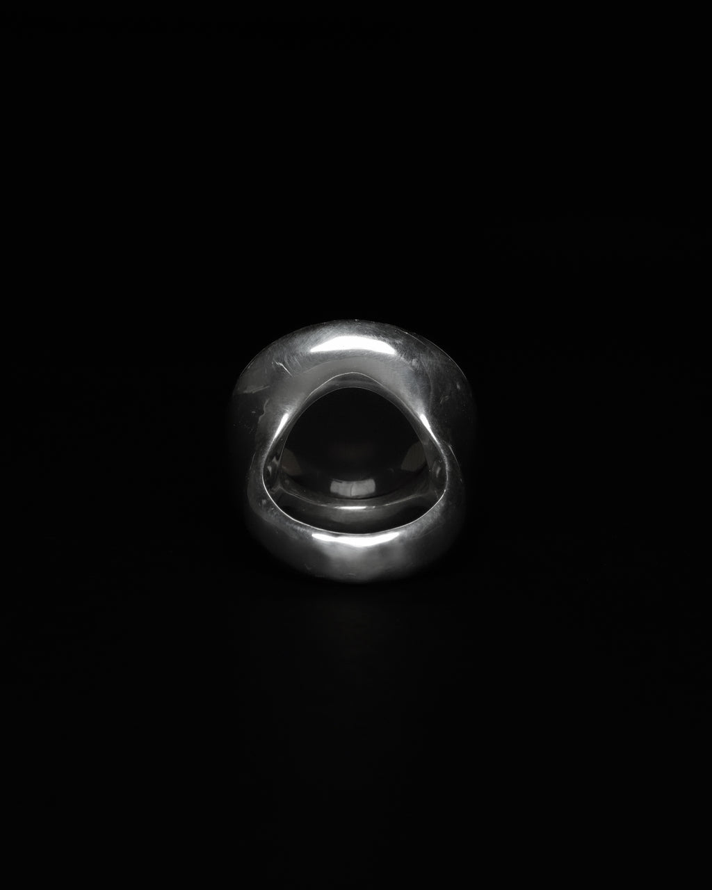 Big Halo Ring Serpentine & Ice Diamond