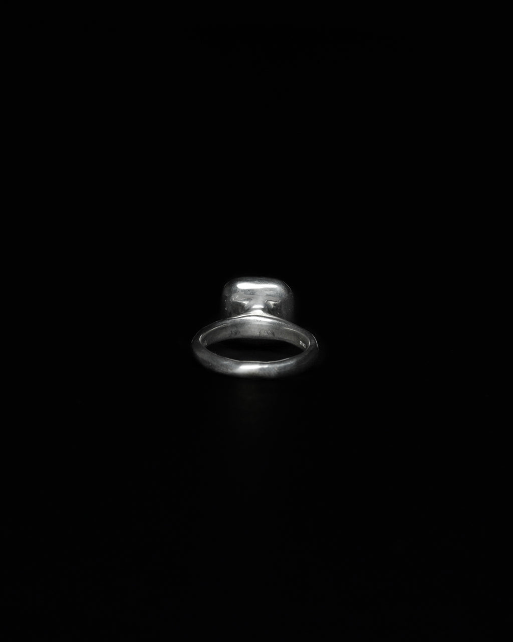 Square Halo Ring Orange Garnet