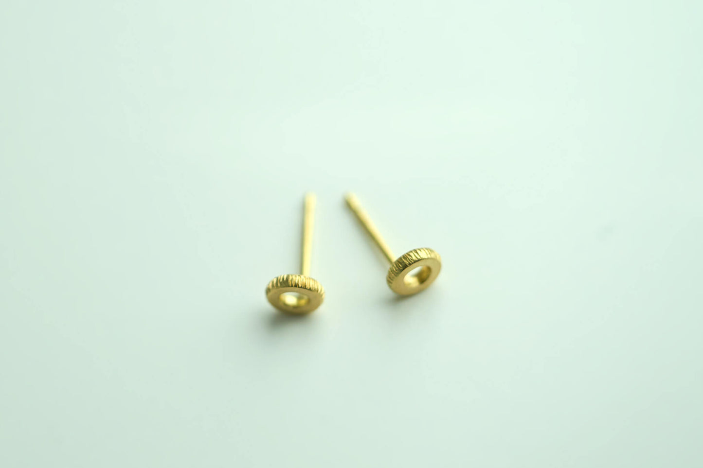 TREASURE mini Earrings_K18