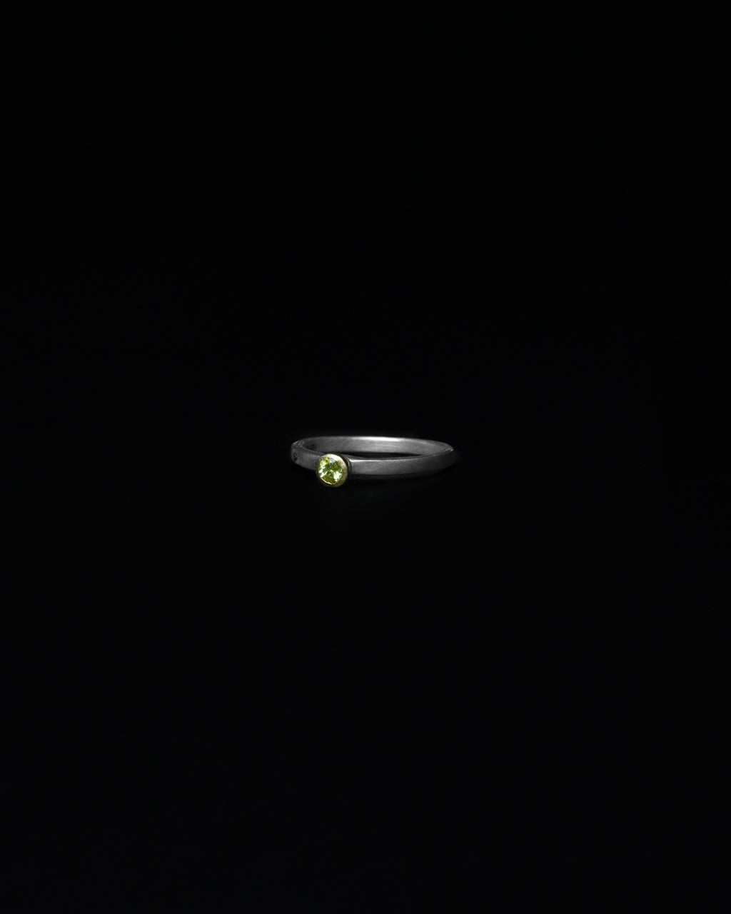Solitaire Ring Peridot