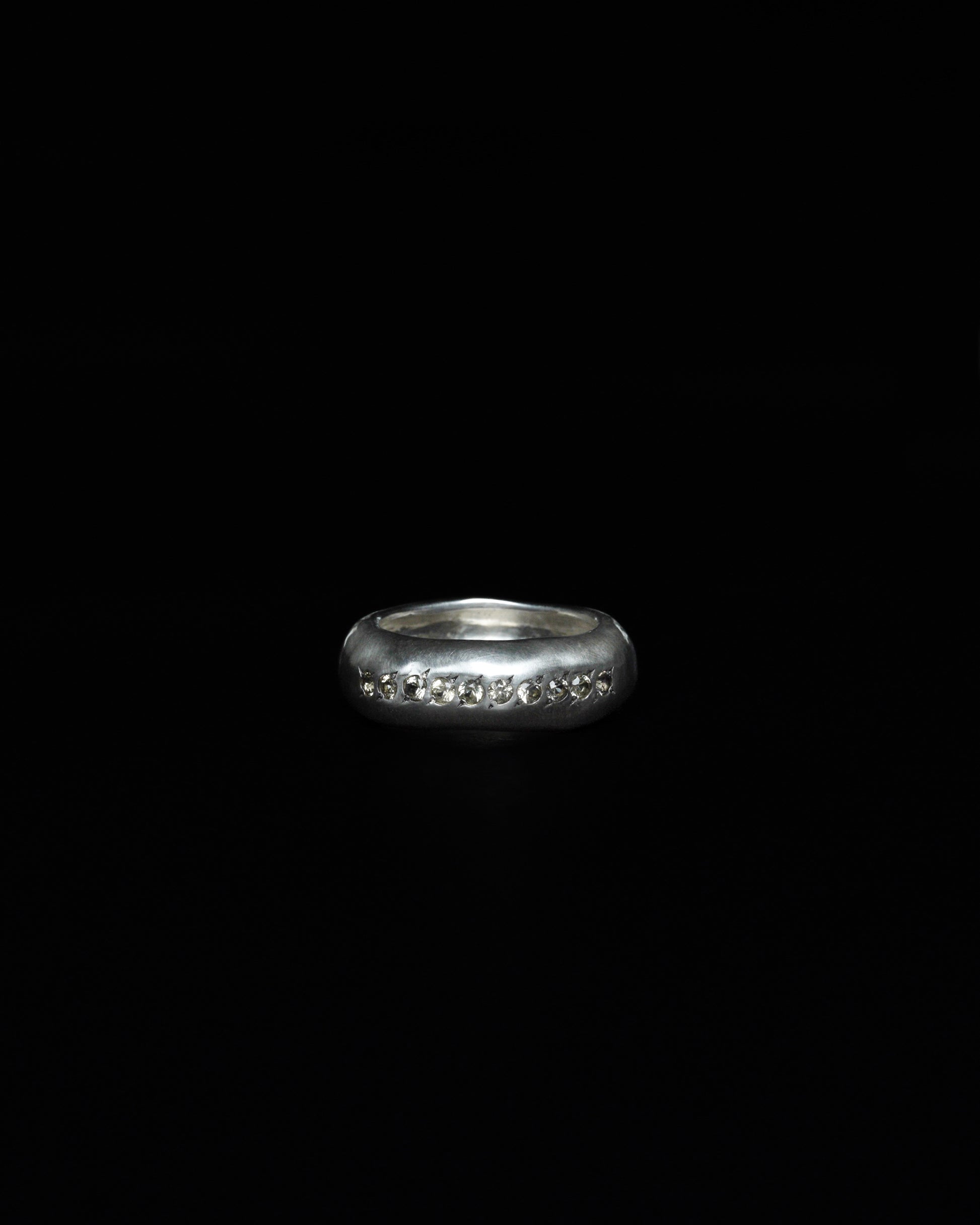 Line Ring Mint Green Sapphire